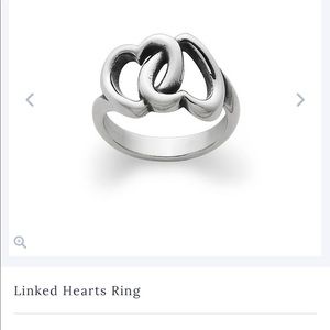James Avery Linked Heart Ring